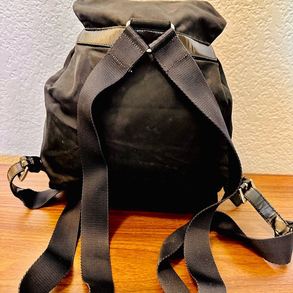 Prada Women’s Mini Black Backpack - Picture 2 of 3